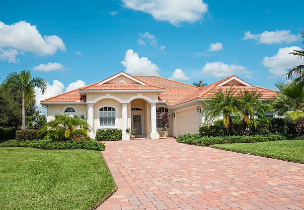 Cobblestone Driveway Pavers in Dripping Springs, TX